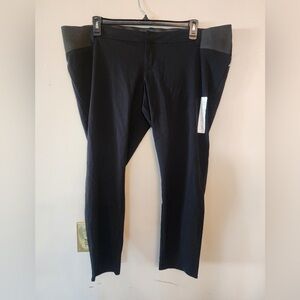 Isabel Maternity side panel skinny pants black size 18